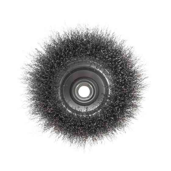 Щітка чашкова, 125 мм, M14, кручений дріт, для КШМ, 6500 об/хв INTERTOOL BT-1125 Київ
