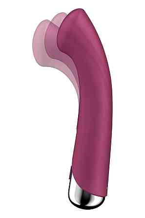 Вібратор для точки G Satisfyer Spinning G-Spot 1 з ротацією, червоний Sex Aura Київ