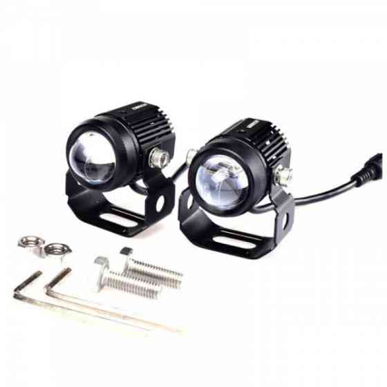 Лазерна фара (Bi) 40W (W/Y) (MINI) 8-80V корпус IP 68 (к-т 2шт) Лазерні фари для позашляховиків Харків