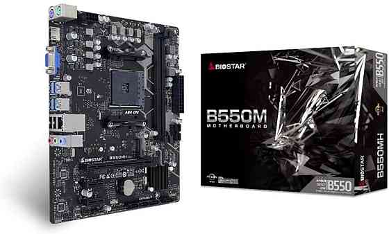 Материнська плата Biostar B550 (sAM4,  AMD B550, PCI-Ex16) (B550MH) Київ