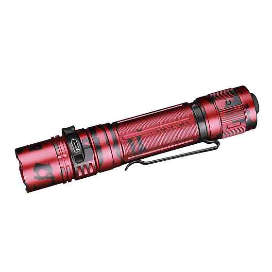 Ручной тактический фонарик Fenix PD36R Pro 2800лм type-C (Красный) Винница