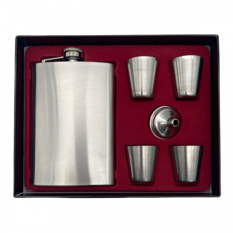 Набір фляга з чарками та лійкою для віскі та коньяку. Вінниця - фото 1