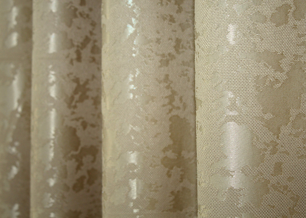 Комплект готових штор VR-Textil Льон мармур Pavliani ХО № 1270ш Бежевий 150х280 см 2 шт (33-0099) Київ - фото 8