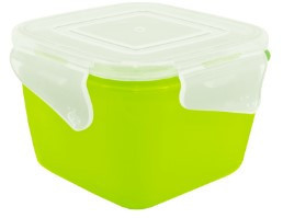 Контейнер універсальний 0,9л квадратний оливковий/прозорий Фієста Алеана Житомир - изображение 1