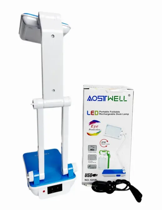 Світлодіодна настільна лампа BL-1018 з 20 LED-діодами, акумулятор, поворот на 270 градусів, 2W Одеса - фото 9