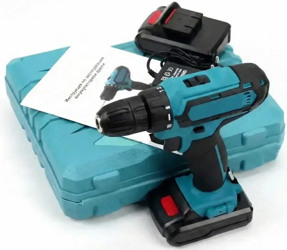 Шурупокрут акумуляторний 24v Шуруповерт дриль шурік набір інструментів. Харків - фото 1