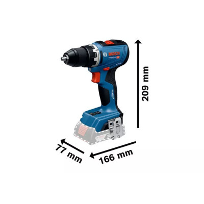 Шуруповерт Bosch Professional GSR 18V-65 18В 3163Нм 0-5500-2100обхв 1.06кг (0.601.9N3.200) Вінниця - фото 8