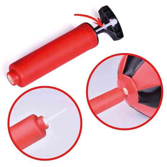 Дитячий боксерський набір Надувна груша на стійці (80-110см) + рукавички / Боксерська груша / Набір для боксу Київ