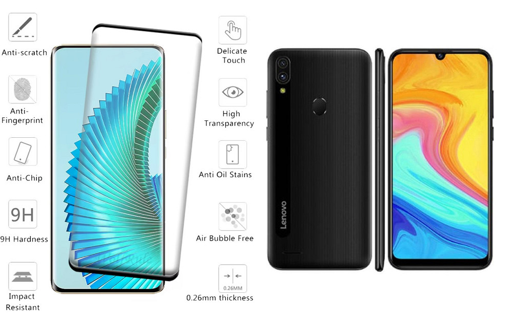 Захисне скло HyperGlass Pro для Lenovo A7 – максимальна чутливість та захист Київ - фото 2