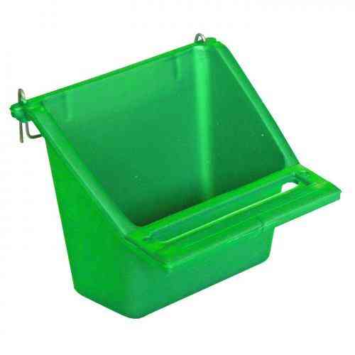 Кормушка Природа для попугаев, с креплением, 100 мл (пластик) Винница