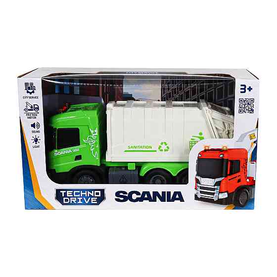 Автомодель серії Big Truck – Сміттєвоз Scania (світло, звук) Днепр