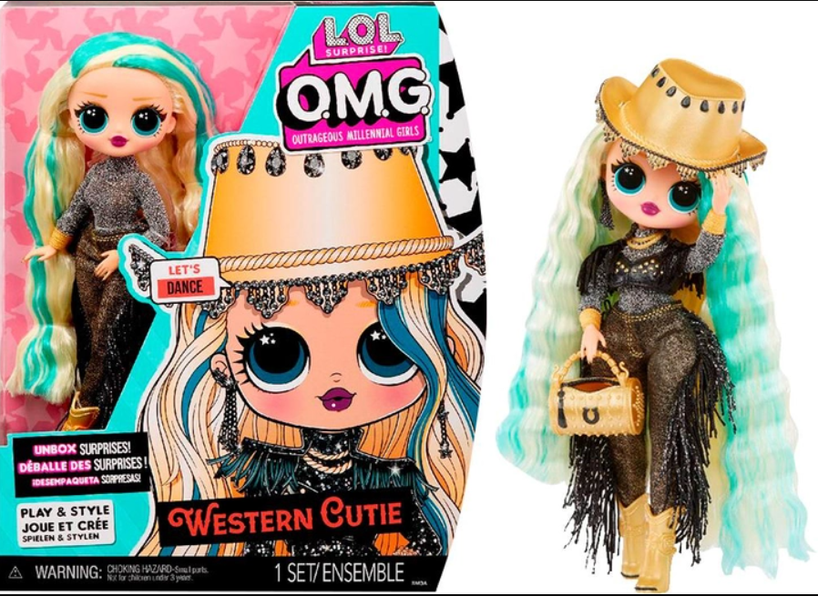 Лялька L.O.L. Surprise (ЛОЛ Сюрприз) O.M.G. S7 Красуня Вестерн з аксесуарами (588504) Чернігів - фото 1