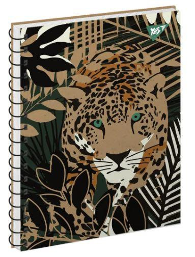 Блокнот В6/120 арк. "Yes" # од.спіраль білила Jaguar крафт, 681916, шт Київ - фото 1