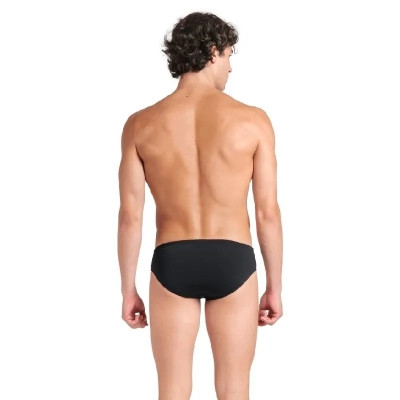 Плавки Arena Foggy Dots Swim Briefs 008482-506 чорний, жовтий 100 (3468337530909) Винница - изображение 2