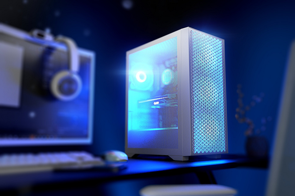 Корпус LogicConcept DART PRO ARGB MIDI WHITE MESH fans 4x120mm без БЖ ATX Вінниця - фото 6