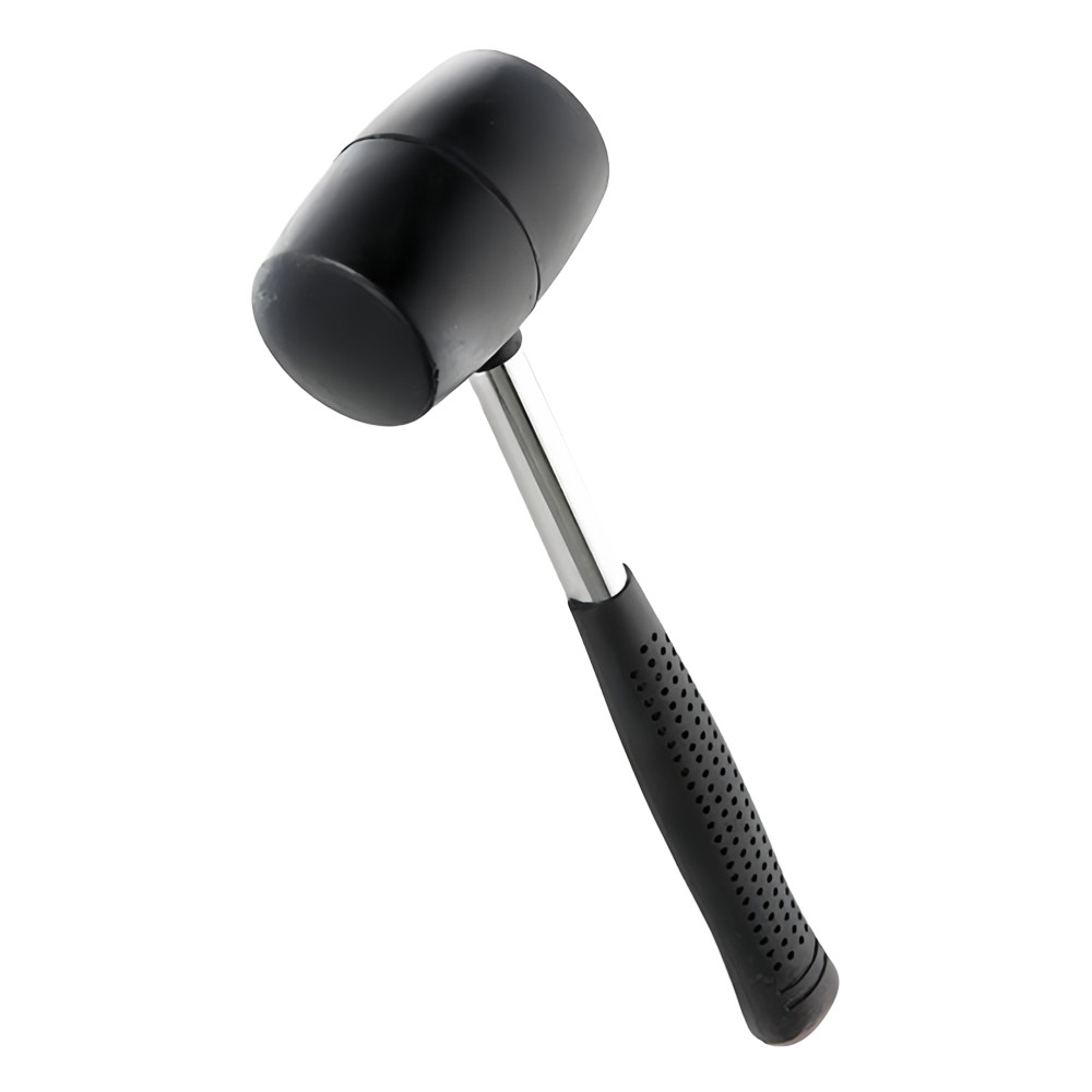 Sigma Киянка резиновая чёрная 340г металлическая обрезиненная рукоятка SIGMA (4317471) Коломыя - изображение 1