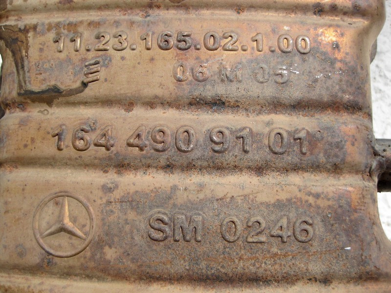 Mercedes-Benz  A1644905301 Глушник середня частина GL X164 Одесса - изображение 4