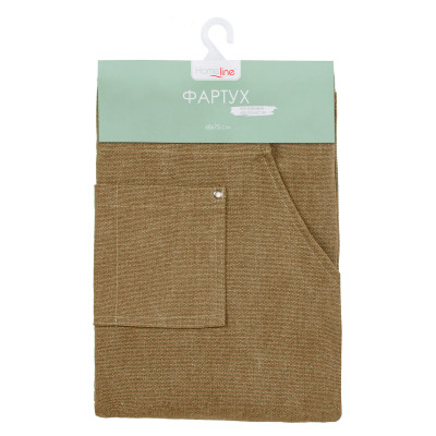 Фартук Home Line Canvas (коричневый) 68x80 см (182782) Винница - изображение 5