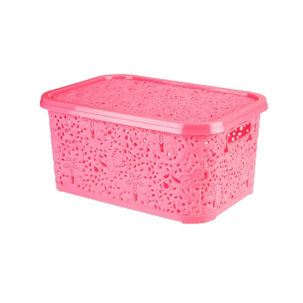 Корзинка с крышкой 