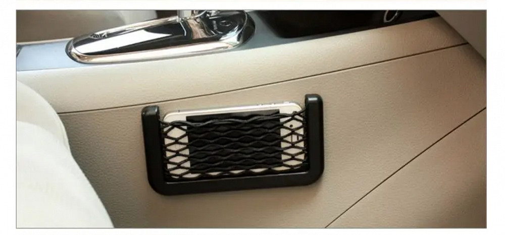 Автомобільна сітка-кишеня органайзер навісний 19×8 см Вінниця - фото 1