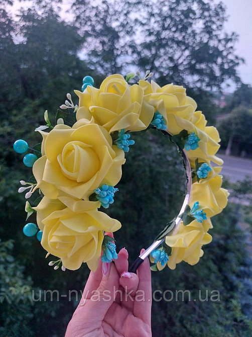 Віночок український жовто-блакитний Кривий Ріг - фото 6