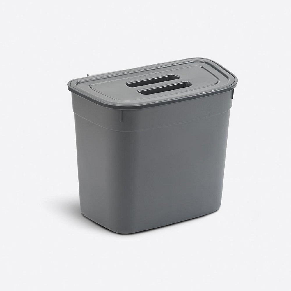 Відро-контейнер для сміття навісне з кришкою Харків - фото 1