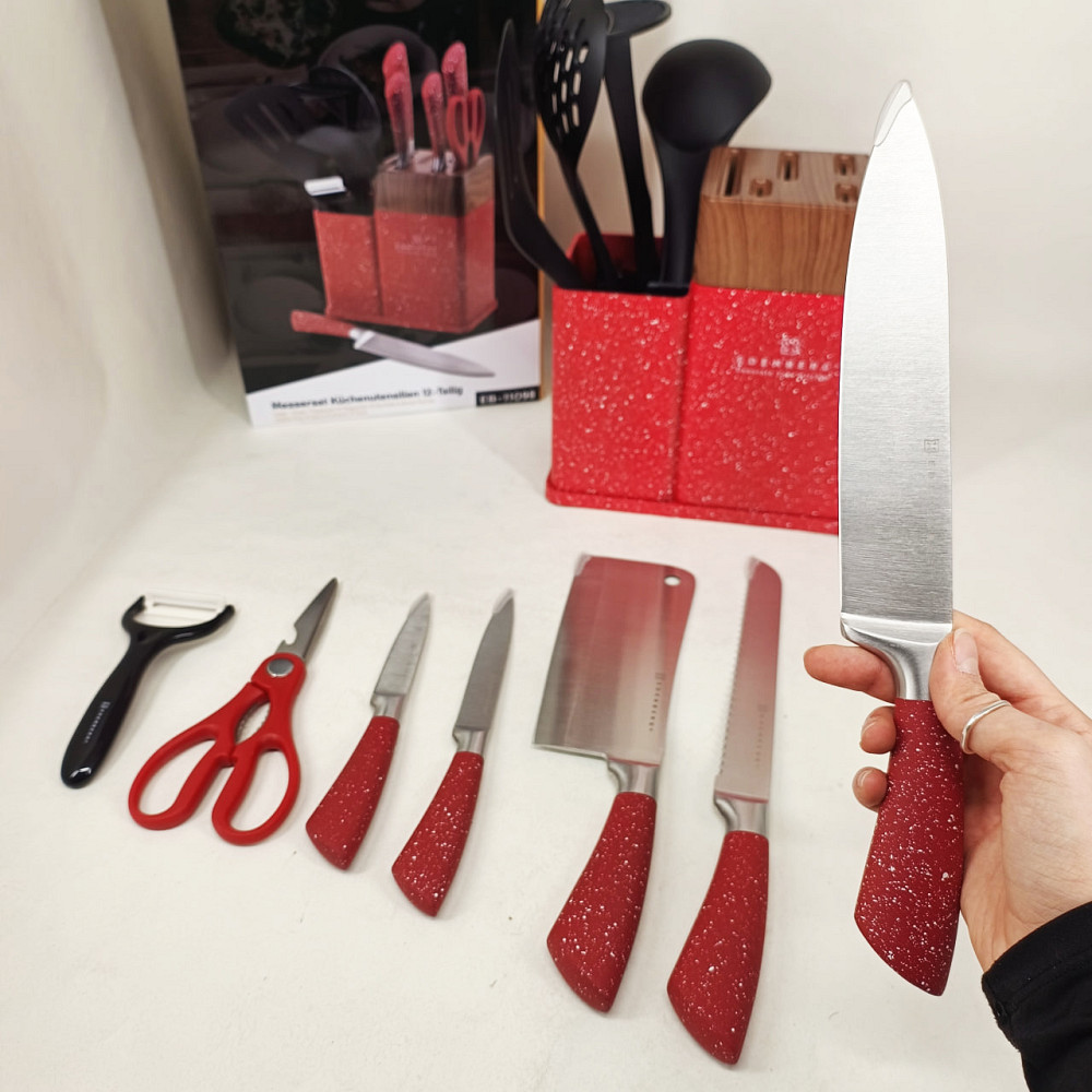 Набор ножей для новой кухни, Кухонный нож из стали нержавейки, Красивые кухонные ножи PR-42 Львов - изображение 8