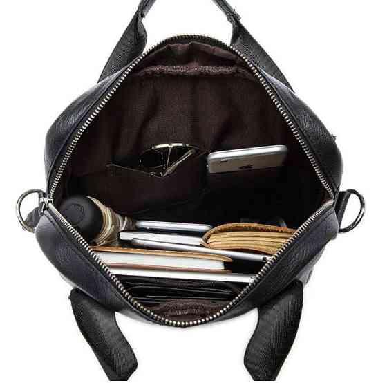 Сумка чоловіча Vintage 14674 Чорна Київ