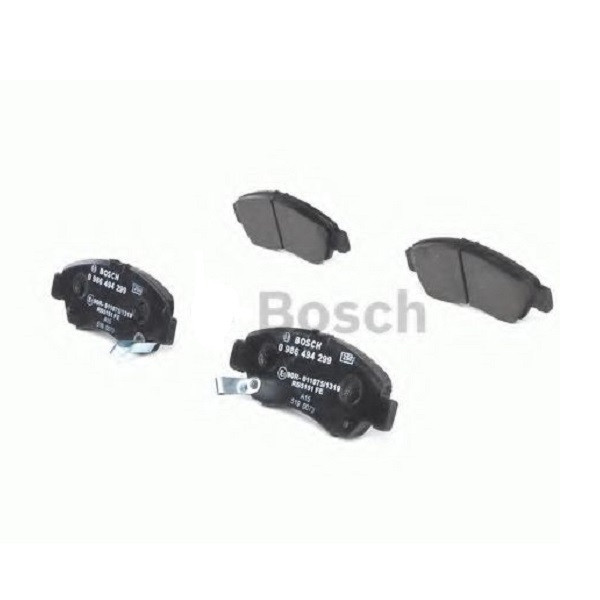 Гальмівні колодки Bosch дискові передні HONDA Civic "F "91-00 0986494299 Харків - фото 1