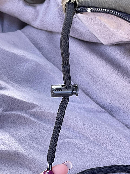 Зимний спальный мешок на флисе до -35С (Оливковый) Винница - изображение 3