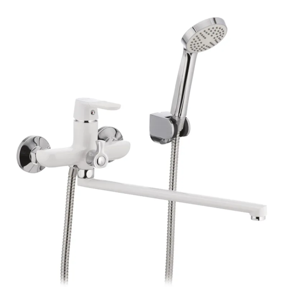 Смеситель для ванны Mixxus Premium TIGER 006 белый MI0572 Харьков