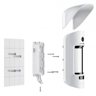Датчик руху Ajax MotionCam Outdoor біла Вінниця - фото 4