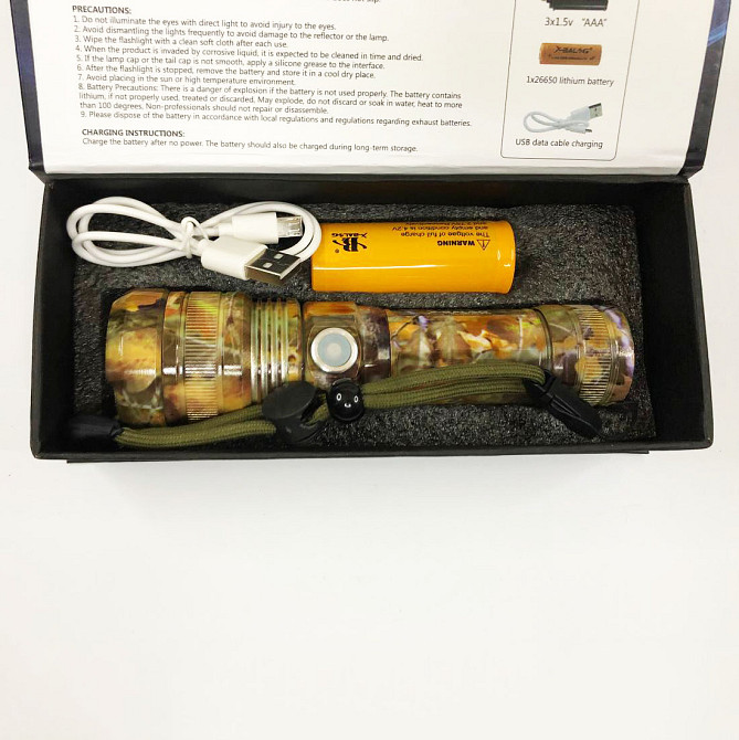 Світлодіодний робочий ліхтар перезаряджуваний портативний BL-P512M-P90, Світильник пило-вологозахищений EK-23 Львів - фото 6