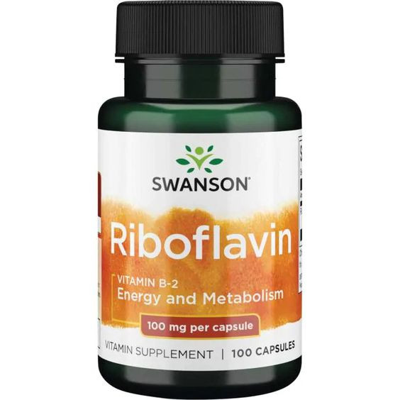 Riboflavin Vitamin B-2 100 mg 100 Caps Луцк - изображение 1