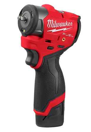 Гайковерт аккумуляторный бесщеточный 1/4'' MILWAUKEE, M12 FSCIWF14-252X, 136Нм, с кольцом (зарядное устройство С12 С, 2 аккумулятора Одесса