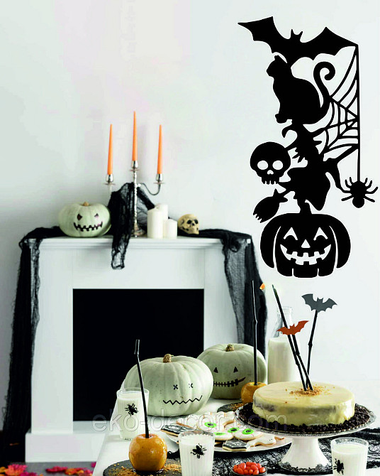 Декоративне настінне Панно «Хелловін», Декор на стену Київ - фото 9