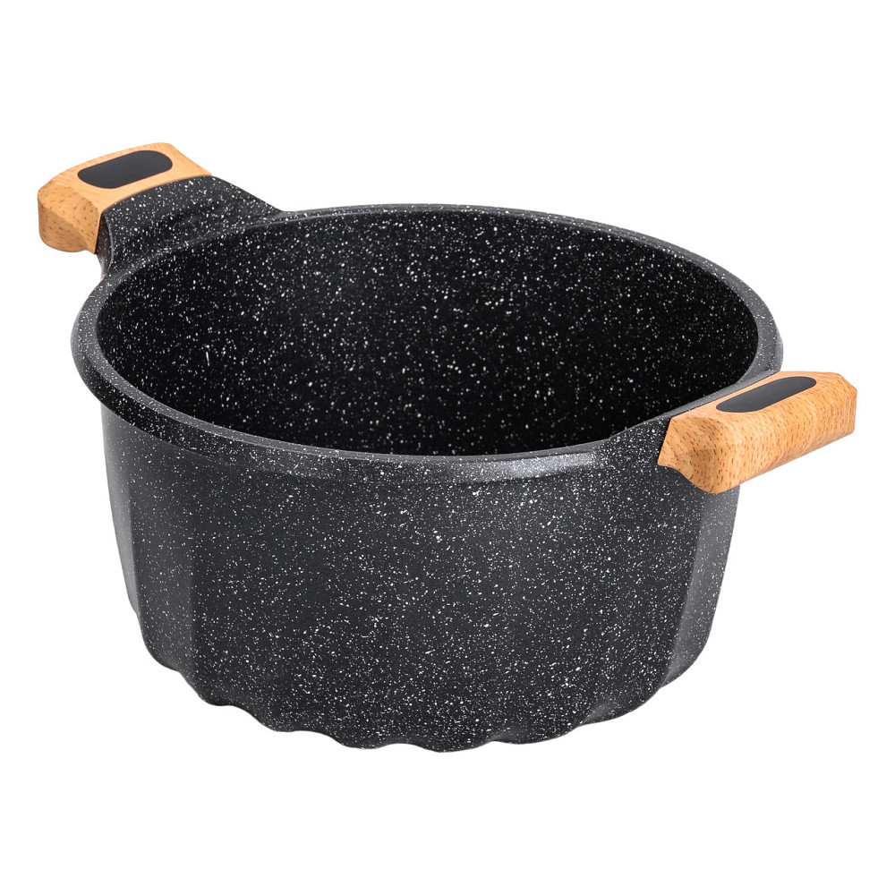 MGC Велика алюмінієва каструля з кришкою, діаметр 28 см, з антипригарним покриттям, 8 літрів HP Київ - фото 2