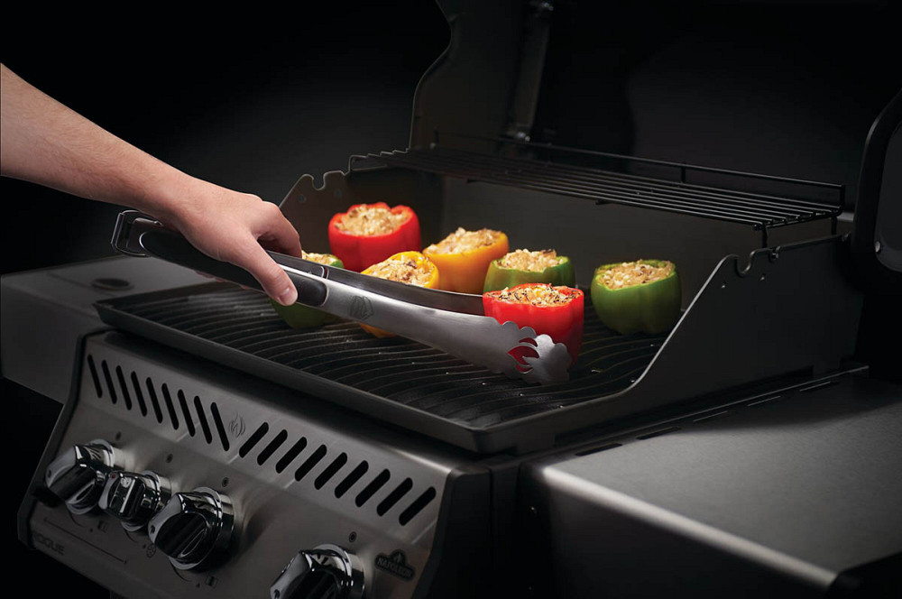 Набір із 3-х предметів із нержавіючої сталі Napoleon President's Edition (щипці, лопатка, пензлик) 70036 Код: 010501 Рівне - фото 2