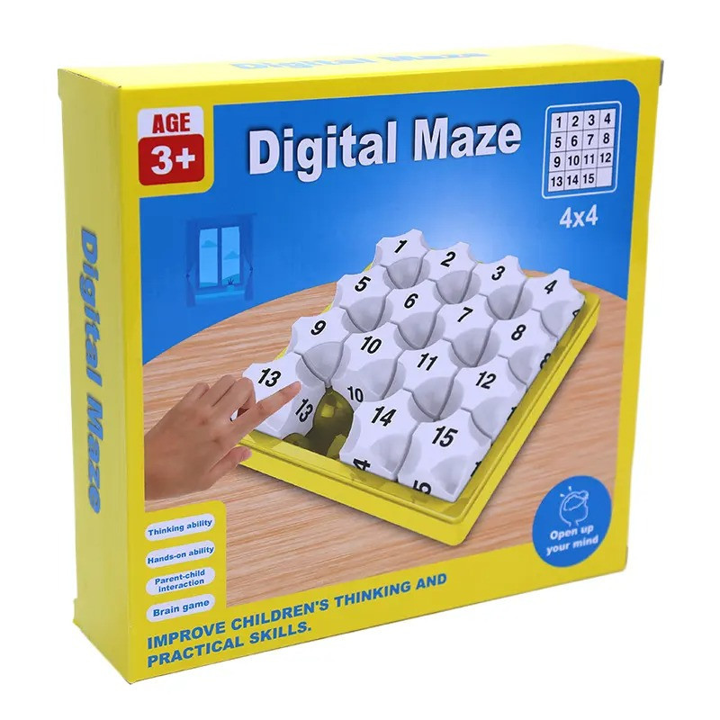 Настільна гра дитяча "Гра в 15" логічна, гра п'ятнашки на логіку та мислення і увагу для дітей Кам'янець-Подільський - фото 8