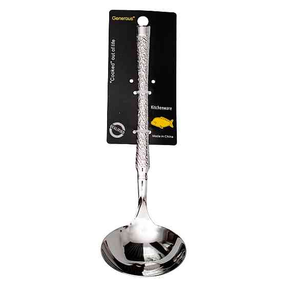 Ding Lanfang Ополоник сервірувальний 24 (см) половник з нержавіючої сталі з ручкою для супу, бу Коломыя