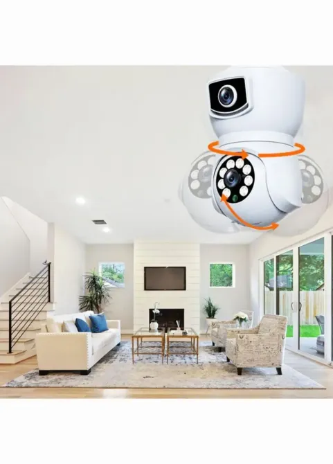 Камера видеонаблюдения в патрон PTZ-Lamp (2 камеры) V380 Коломыя - изображение 2