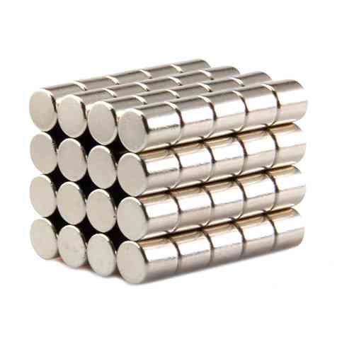 Магниты неодимовые сильные 5x5мм N35 10шт Винница