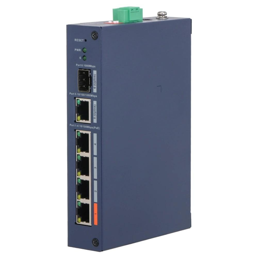 Комутатор Dahua DH-CHS4106-4ET-60 PoE ( 16948 ) Харків - фото 1