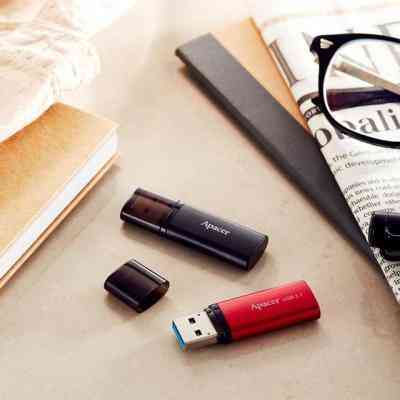 USB флеш накопичувач Apacer 128GB AH25B Red USB 3.1 Gen1 (AP128GAH25BR-1) Вінниця