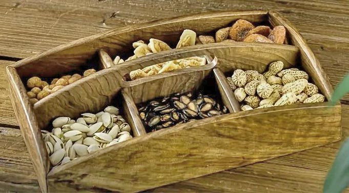 Менажница деревянная 