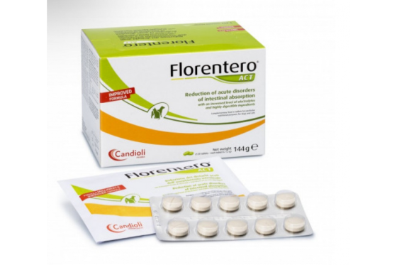 Кормова добавка Candioli Florentero АСТ (Флорентеро) для собак та котів - 10 таблеток (блістер) Вінниця