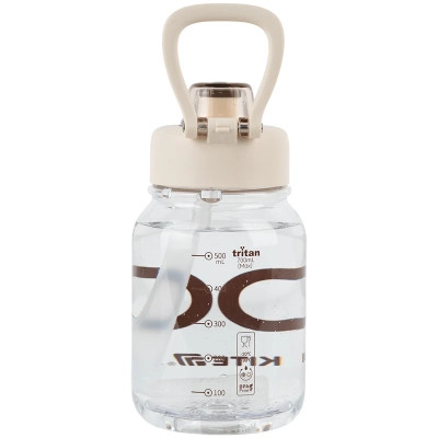 Поильник-непроливайка Kite 700 мл, біло-коричнева (K25-1217-1) Винница - изображение 3