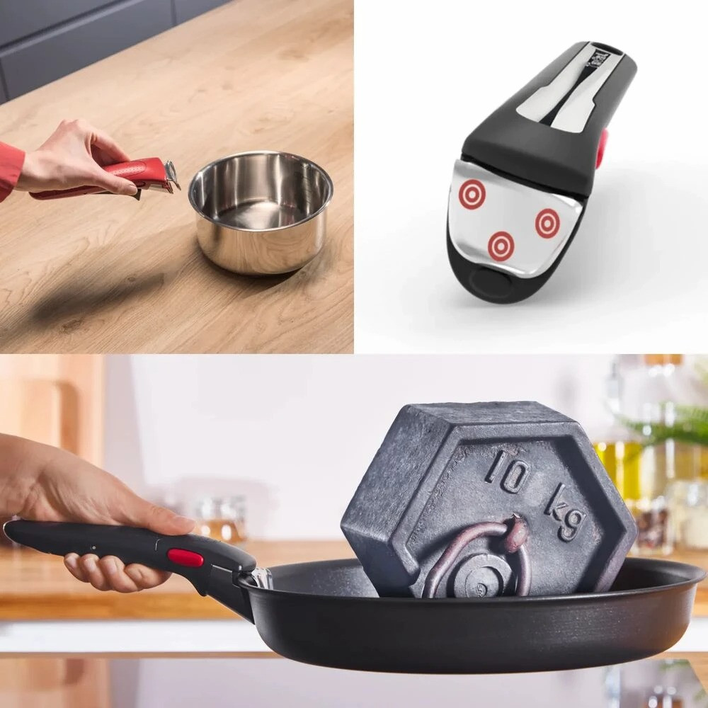 Набор сковородок Tefal Ingenio Delight 3 предмета (L7839043) ( Бежевий ) Харьков - изображение 15