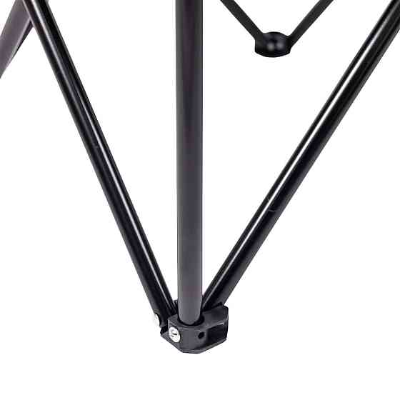 Lugi Крісло розкладне туристичне 50х80х80 см з підстаканником Чорне SJ-0014B Київ