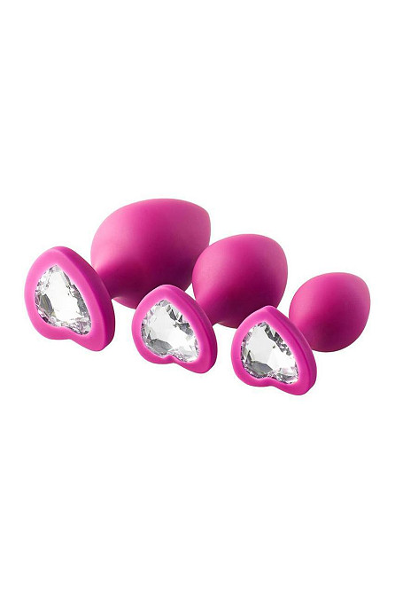 Набор анальных пробок Dream Toys FLIRTS PINK Sex Aura Киев - изображение 1